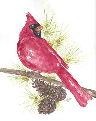 Say it With FDaddy Red Bird